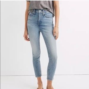 Madewell • 10” Highriser skinny jeans Sz 27P